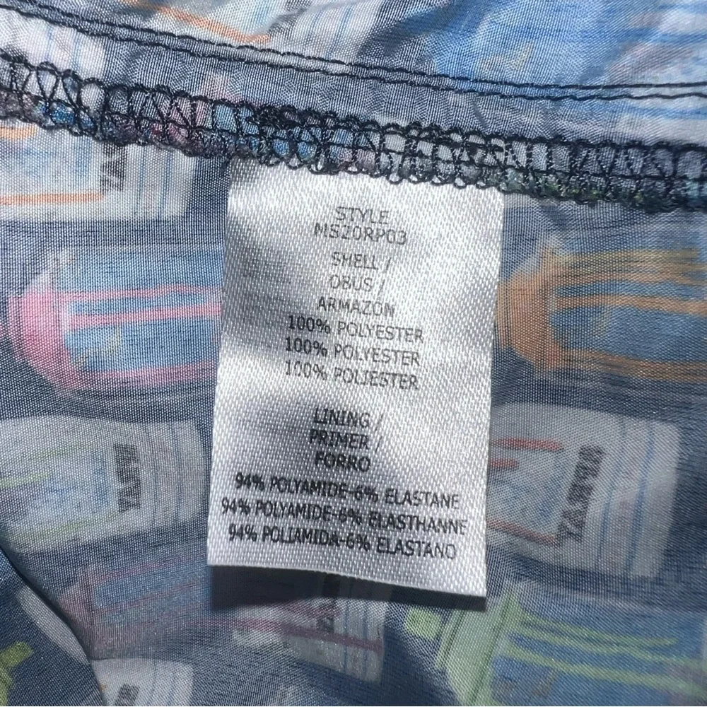 Peter Millar Collection Swim Trunks Board Shorts Spray Paint Can Size  Small